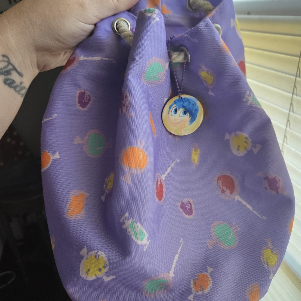 'Inside Out' Drawstring Bag